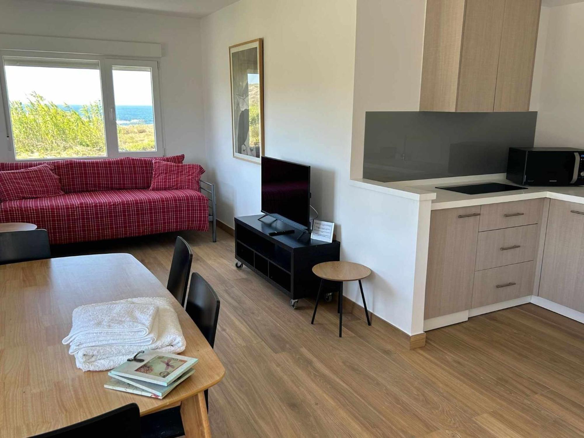 Mar De Queiruga 02 Xeiteira Apartment Порто да Сон Екстериор снимка