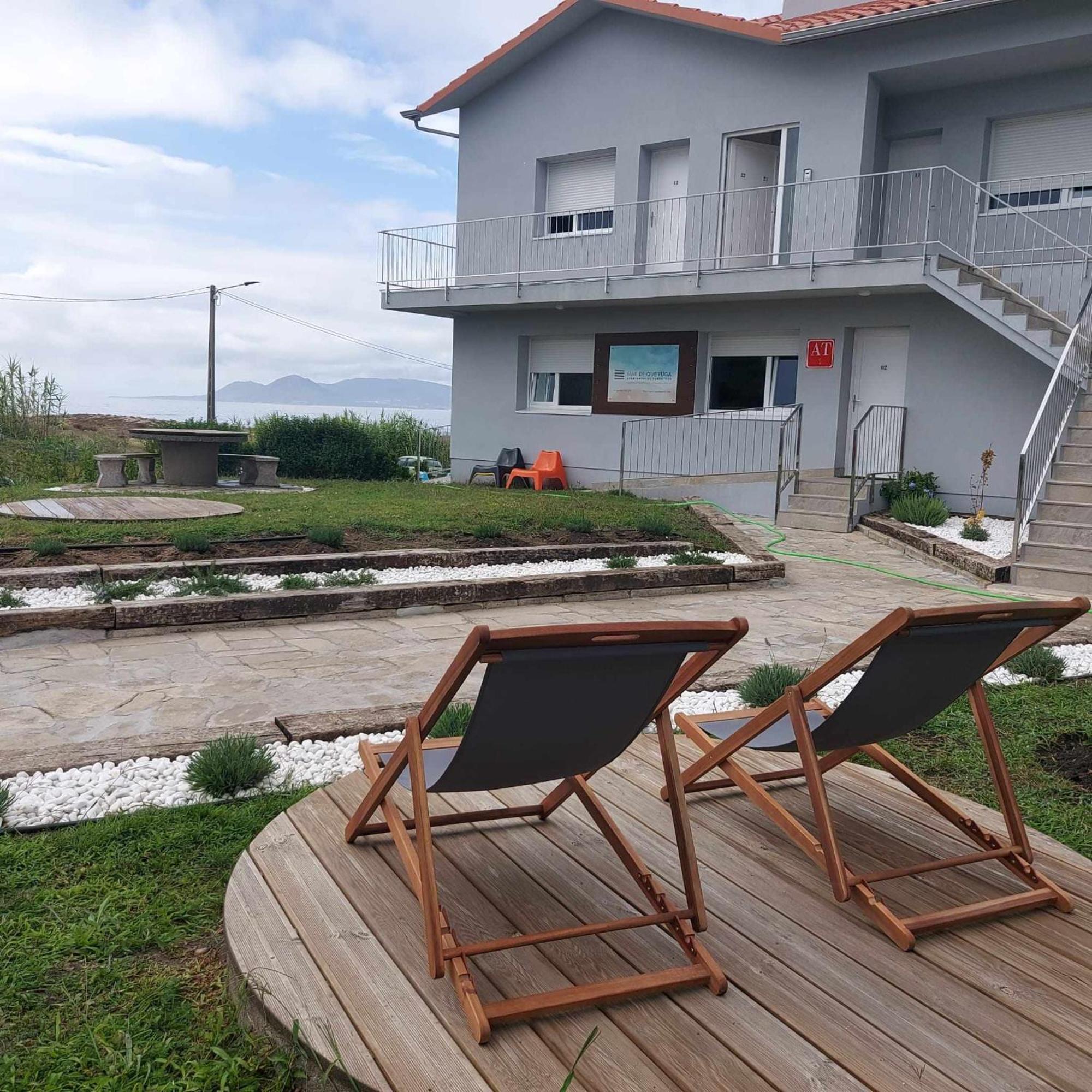 Mar De Queiruga 02 Xeiteira Apartment Порто да Сон Екстериор снимка